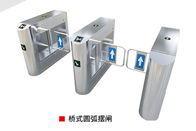 橋式圓弧擺閘